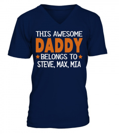 AWESOME DADDY CUSTOMIZE SHIRT