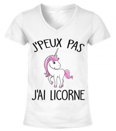 J'Peux Pas J'Ai Licorne Tshirts
