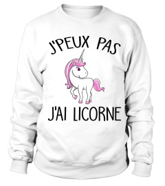 J'Peux Pas J'Ai Licorne Tshirts