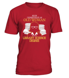 Old Woman With A Library Science Degree