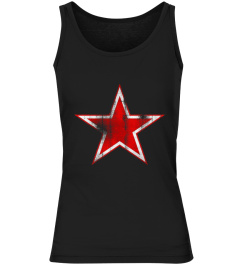 Russian Air Force Vintage Retro Distressed Red Star copy