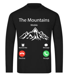 Mountains Mobile Tshirt