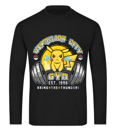 POKEMON GYM PARODY BRING THE THUNDER T SHIRT