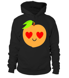 Peach Emoji Heart Eye Shirt T-Shirt Tee Cherry Apricot Plum