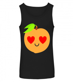 Peach Emoji Heart Eye Shirt T-Shirt Tee Cherry Apricot Plum