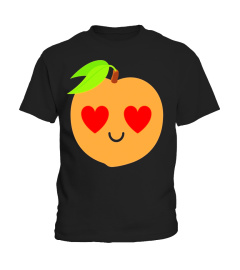 Peach Emoji Heart Eye Shirt T-Shirt Tee Cherry Apricot Plum