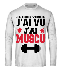 J'AI MUSCU MODÈLE FEMME SHIRT T-SHIRT HO