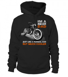 I'm a biker DAD, but much ... Shirt Hoodie für Männer Biker Motorrad Mann Papa Vater