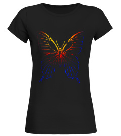 Love Butterflies Shirt Butterfly Silhouette Insect Lover Tee