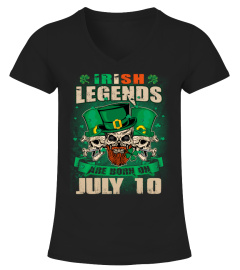 Irish Legends born on July 10