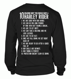 REASONS TO DATE A HARLEY RIDER