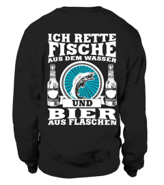 Fischer - Ich rette Fische aus dem Wasser - T-Shirt Hoodie