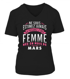 NE SOUS ESTIMEZ JAMAIS FEMME - MARS