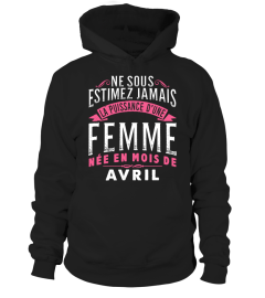 NE SOUS ESTIMEZ JAMAIS FEMME - AVRIL