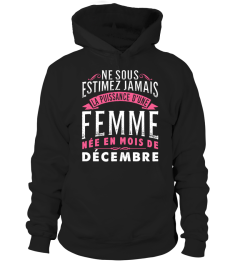 NE SOUS ESTIMEZ JAMAIS FEMME - DECEMBRE