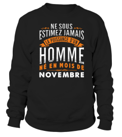 NE SOUS ESTIMEZ JAMAIS HOMME -  NOVEMBRE