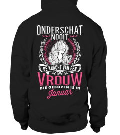 VROUW - DIE GEBOREN IS IN JANUAR