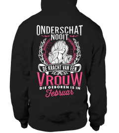 VROUW - DIE GEBOREN IS IN FEBRUAR