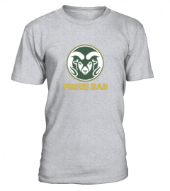 Men's Proud Dad | Colorado State University Rams Father T-shirt