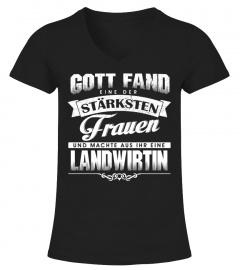 GOTT FAND STARKSTEN FRAUEN LANDWIRTIN T-shirt