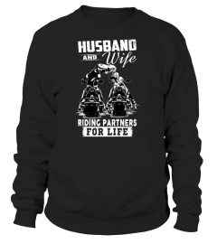 Husband And Wife Riding Partners For Life 1