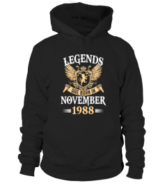 Legends Are Born In November 1988