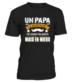 UN PAPA A MOUSTACHE EST COMME