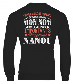 IMPORTANTS M'APPELLENT NANOU