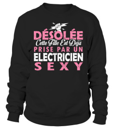 DESOLEE CETTE FILLE EST DEJA PRISE PAR UN ELECTRICIEN SEXY T-shirt