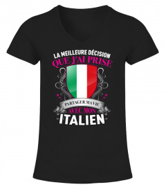 T-shirt italien décision.