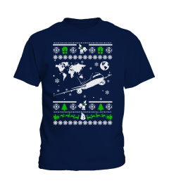 Ugly Christmas Sweater FLIGHT ATTENDANT