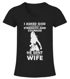 I Asked God For Strength T-Shirts