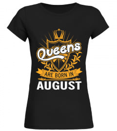 Queens are born in August, month of birth shirt birthday gift