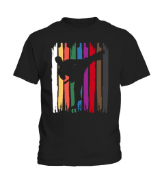 Karate Belt Colors Silhouette Shirt