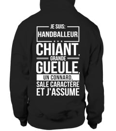 HANDBALLEUR CHIANT GRANDE GUEULE CONNARD