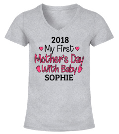 FIRST MOTHER'S DAY CUSTOM TSHIRT