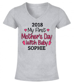 FIRST MOTHER'S DAY CUSTOM TSHIRT