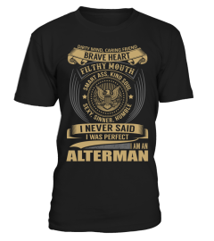ALTERMAN - I Nerver Said