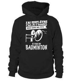 JE FAIS DU BADMINTON