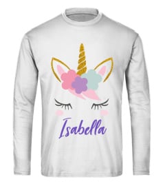 Personalized Cute Unicorn Shirt