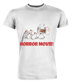 CHICKEN HORROR MOVIE T-SHIRT