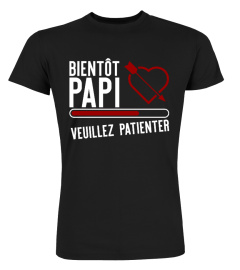 ✪ Bientôt papi t-shirt papy ✪