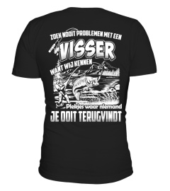 VISSER ZOEK NODIT PROBLEMEN MET ENN SHIRT