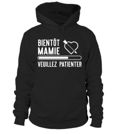 ✪ bientôt mamie t-shirt  grand-mère ✪