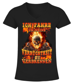 Ich fahre, um meine tshirt-tee