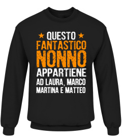 NONNO FANTASTICO T-SHIRT PERSONALIZZATE