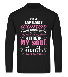 I AM A JANUARY WOMEN JANUARY BIRTHDAY