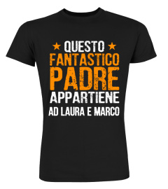 PADRE FANTASTICO T-SHIRT PERSONALIZZATE