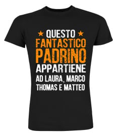 PADRINO FANTASTICO T-SHIRT PERSONALIZZATE