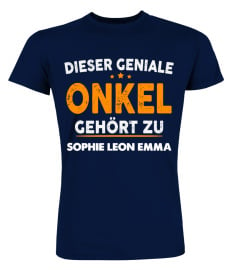 DIESER GENIALE ONKEL PERSONALISIERTE TSHIRT